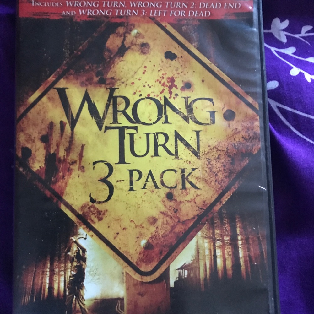 Wrong Turn Complete set DVD 3Disc